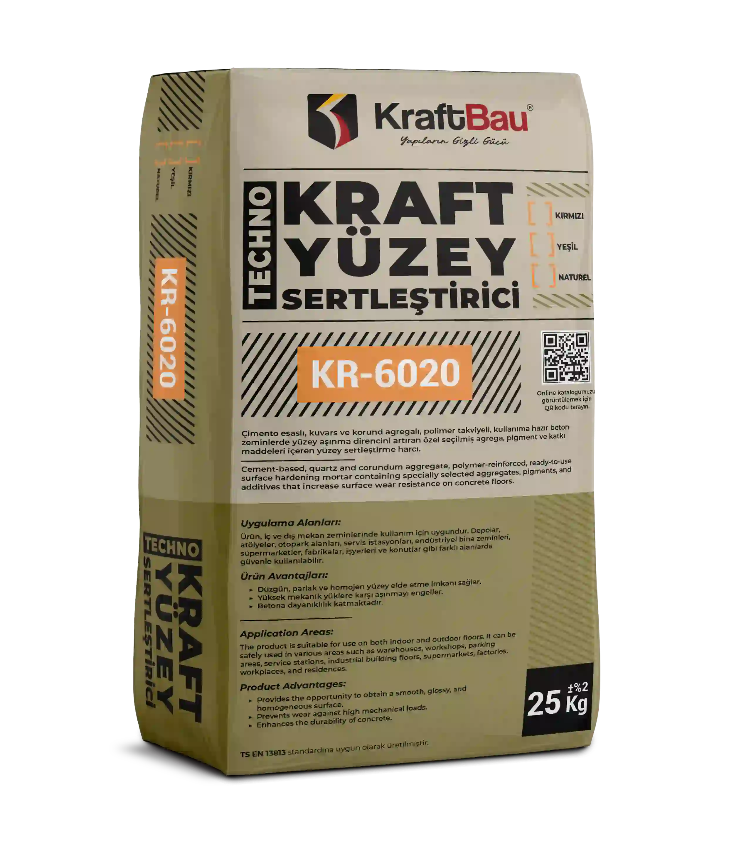 Techno Kraft Yüzey Sertleştirici – Kuvars ve Silis Agregalı KR-6020