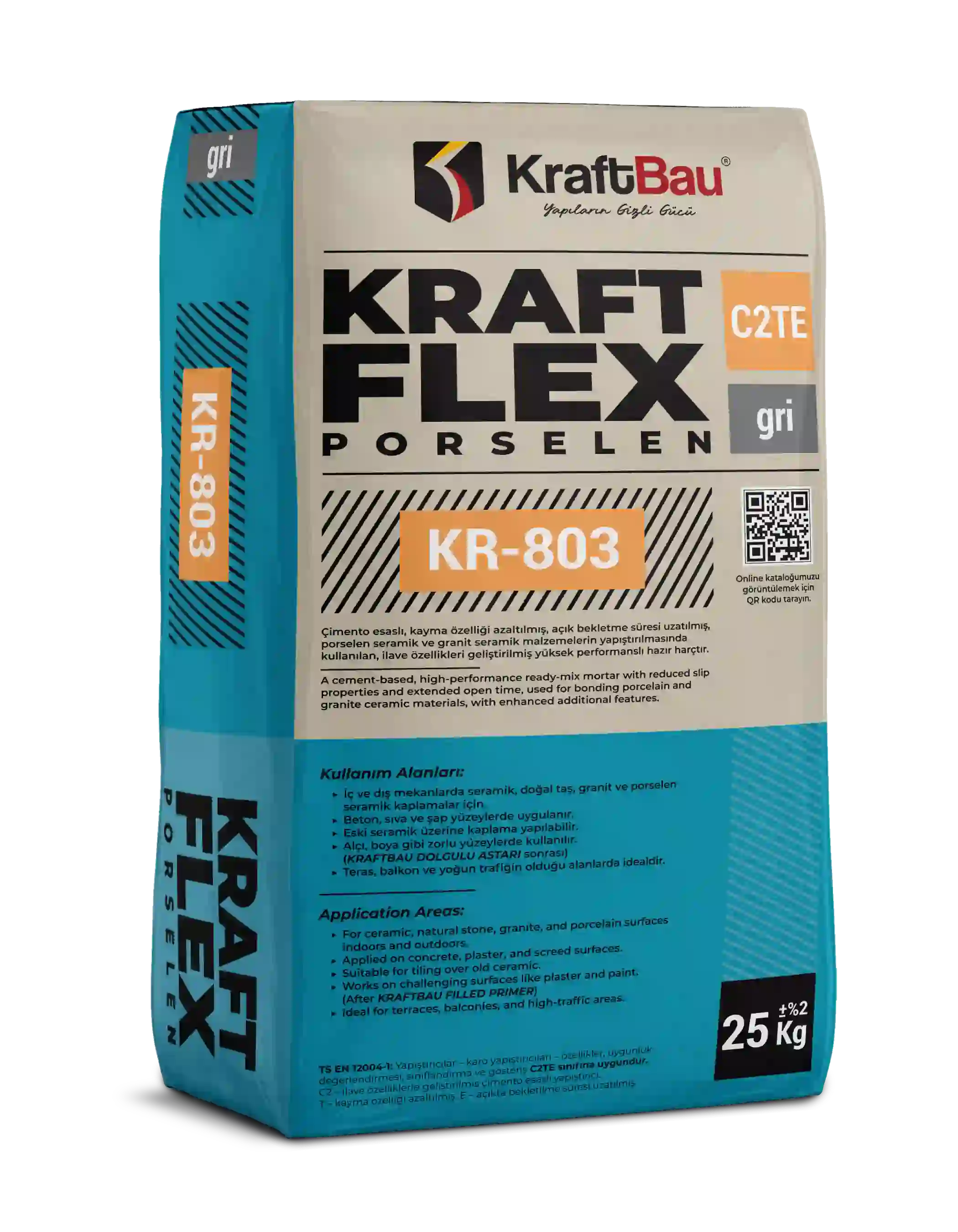Kraft Flex Porselen KR-803 Gri (C2TE)