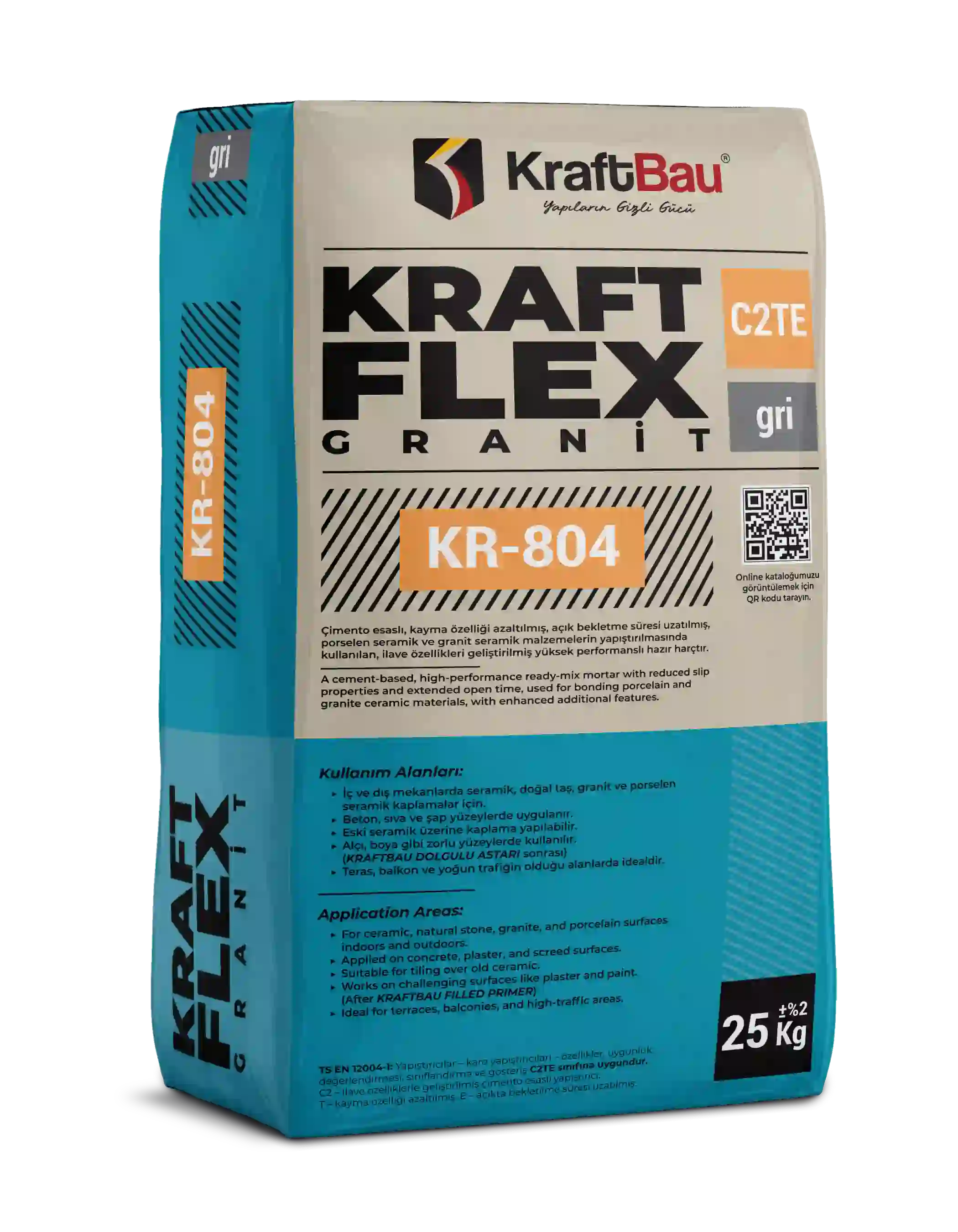 Kraft Flex Granit KR-804 Gri (C2TE)