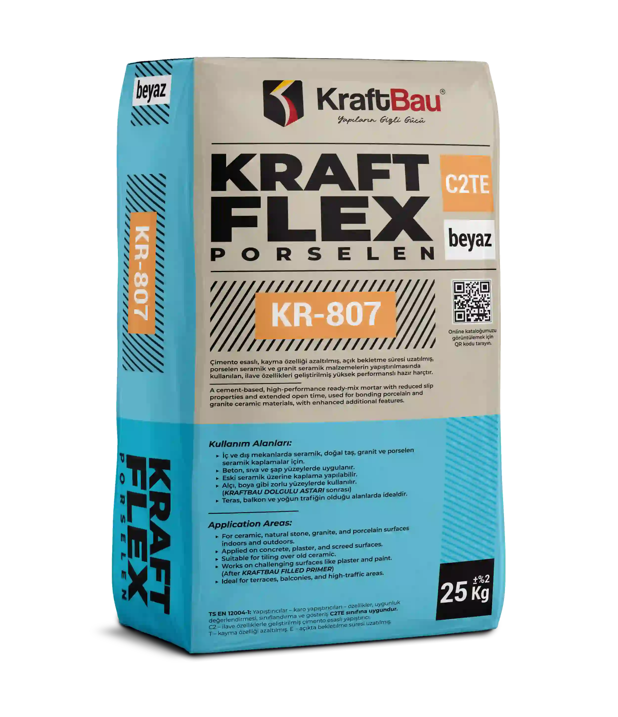 Kraft Flex Porselen KR-807 Beyaz (C2TE)