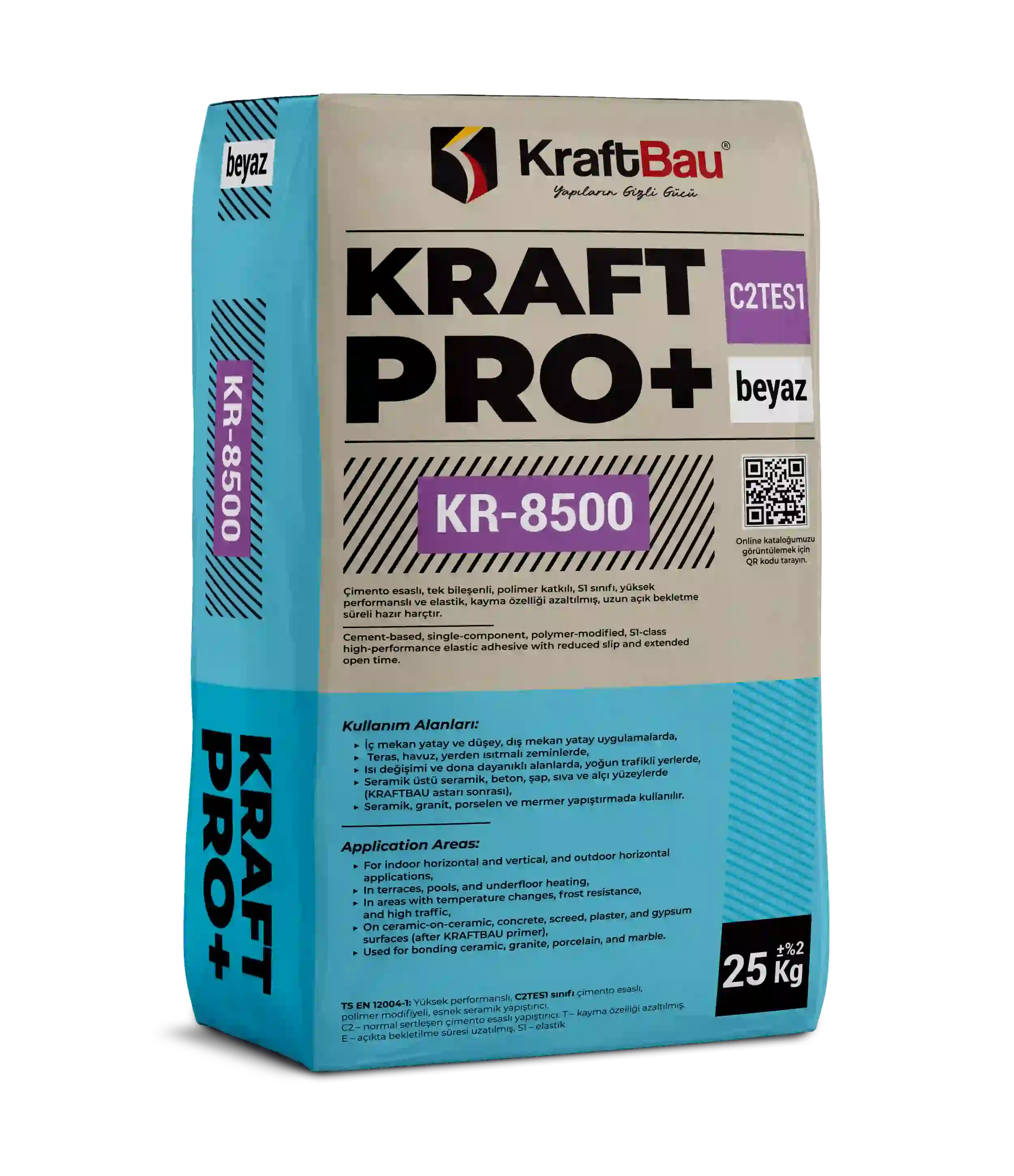 Kraft Pro+ KR-8500 Beyaz (C2TES1)