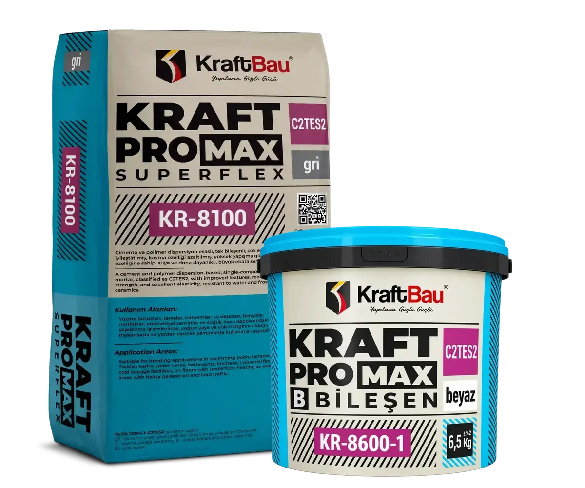 Kraft Promax KR-8100 + KR-8100-1 Gri (C2TES2)