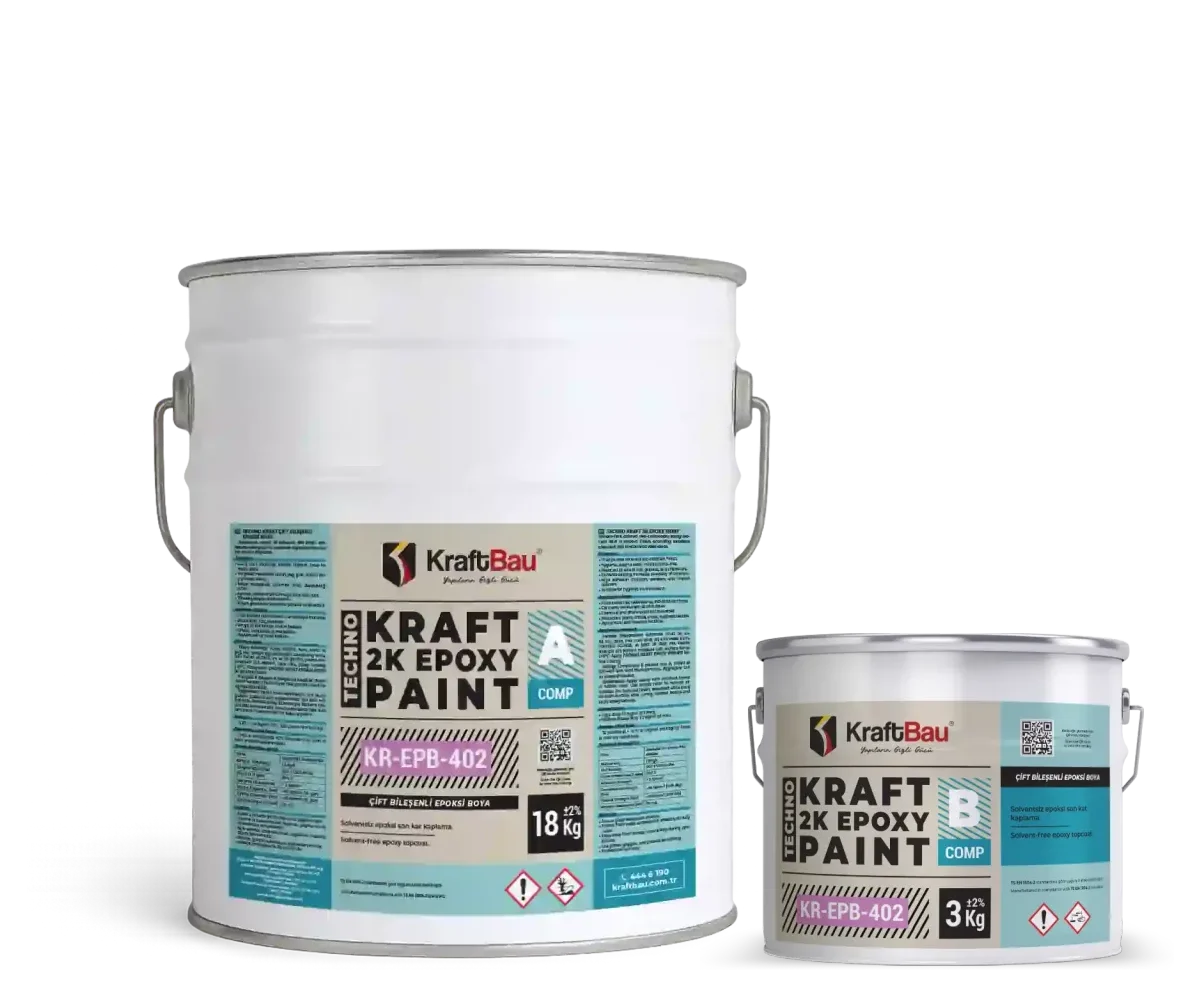 Techno Kraft 2K Epoxy Paint KR-EPB-402 Standart Renkler