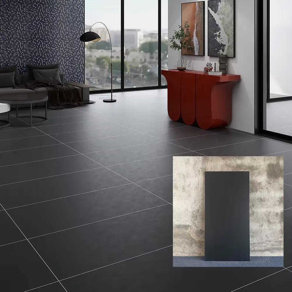 60x120 porselende çift taraflı yapıştırma ve seviyeleme sistemi